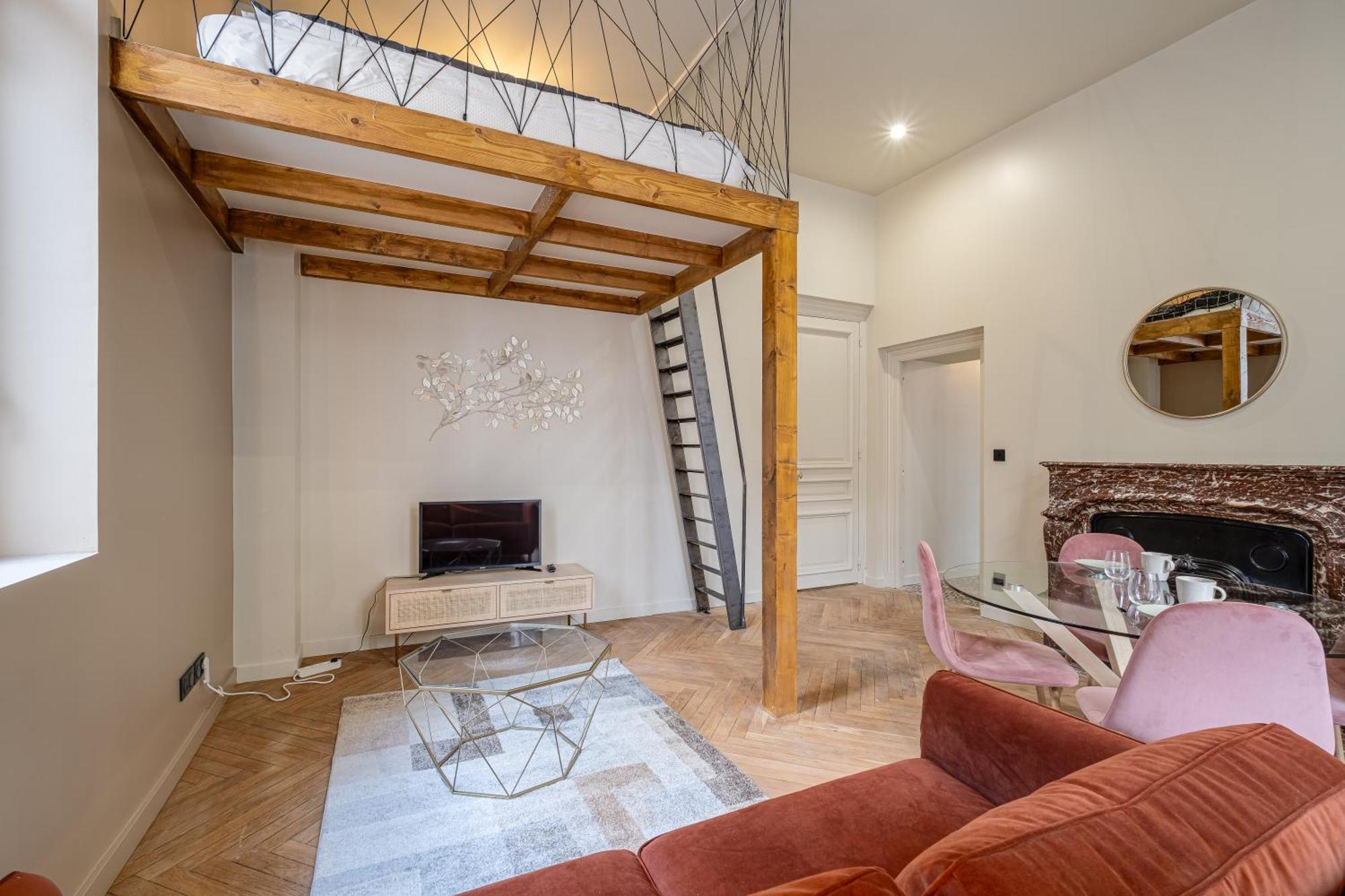 Le Poudre Cours Fauriel Magnifique Appartement แซงต์-เอเตียน ภายนอก รูปภาพ